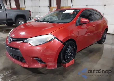 2016 Toyota Corolla Le z USA, uszkodzony, nr VIN 2T1BURHE0GC602592
